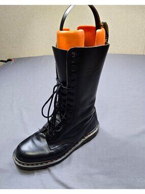 Dr Martens Black Combat Boots Size 7 Mens Leather Amputee LEFT SHOE ONLY